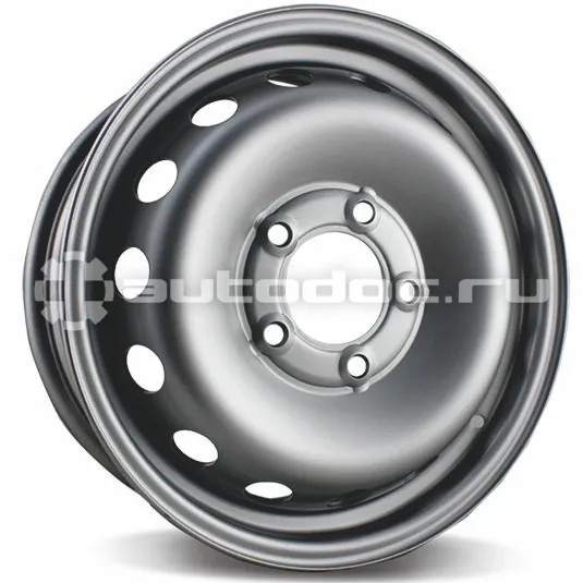 TREBL Диск колесный 5*130 ET66 6.5x16 D89,1 9495 Silver