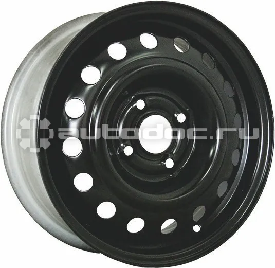 TREBL Диск колесный X40029 6x15 | 5x100 ET40 d57.1 Black