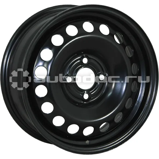 TREBL Диск колесный X40014 6x15 | 4x100 ET36 D60.1 Black