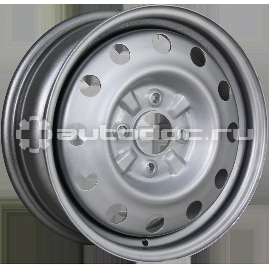 TREBL Диск колесный 64E45M 6x15 | 4x114.3 ET45 D66.1 Silver