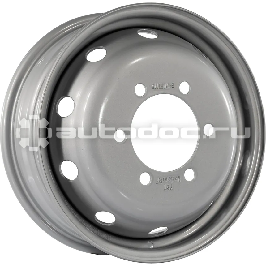 TREBL Диск колесный LT2885D (1250 кг) 5.5x16 | 6x170 ET105 D130.1 Silver