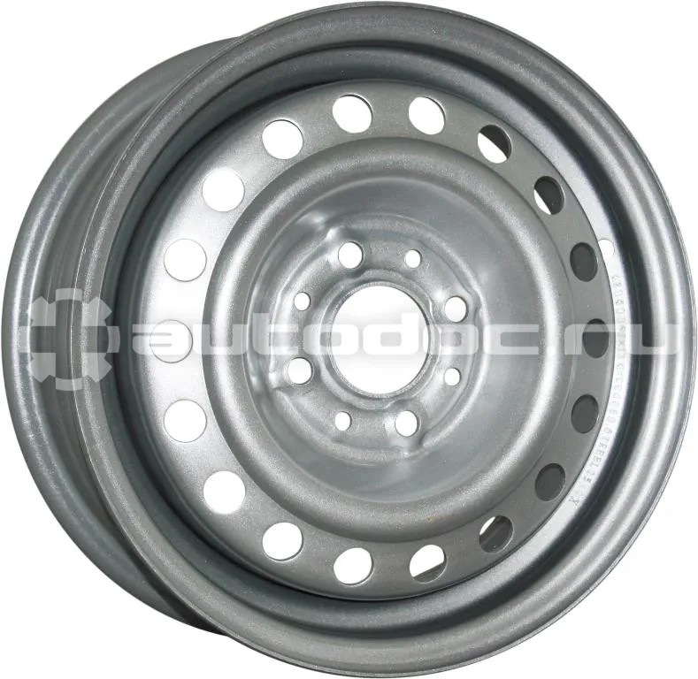 TREBL Диск колесный 8200 6x15/4x108 ET52.5 D63.3 Silver