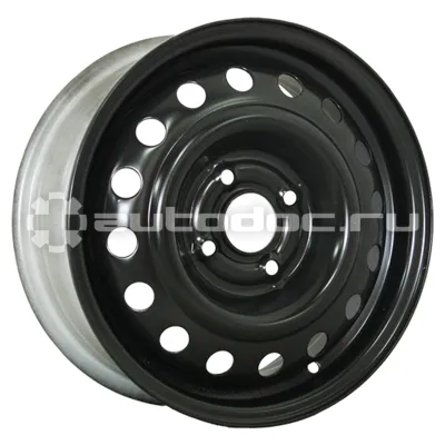 TREBL Диск колесный 53A49A 5,5x14 4x100 D56,6 ET49 Black