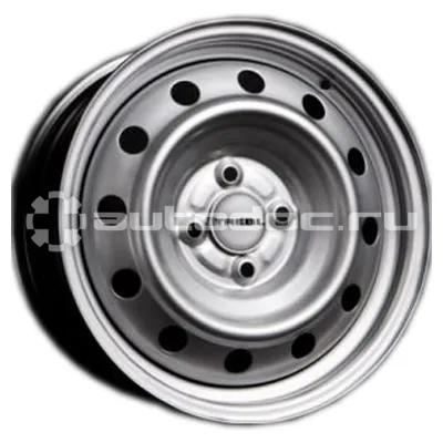 TREBL Диск колесный 4,5x13/4x114,3 ET45 D69,1 42E45S Silver Daewoo Matiz