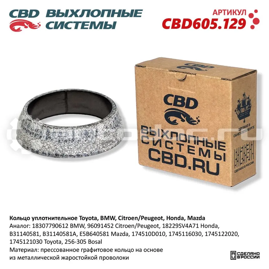 Кольцо уплотнительное