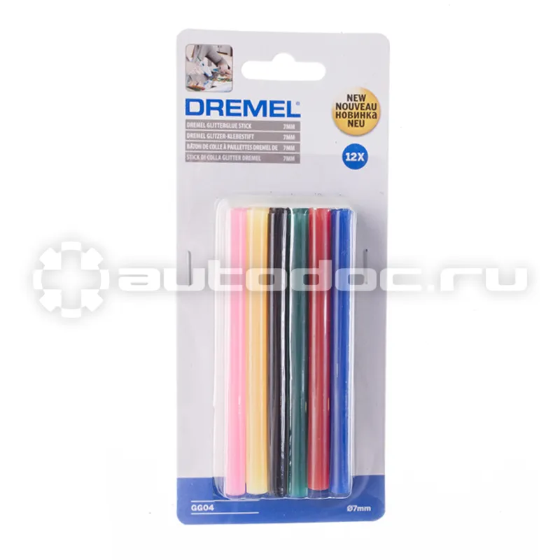 Dremel 2615GG05JA Клеевые стержни цветные