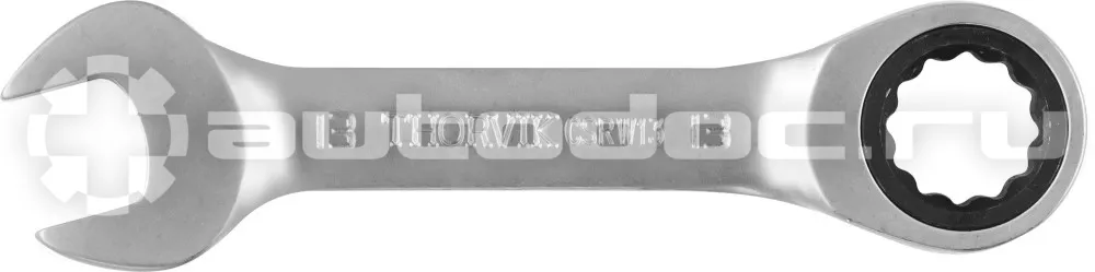 THORVIK Ключ гаечный комбинированный трещоточный короткий, 13 мм