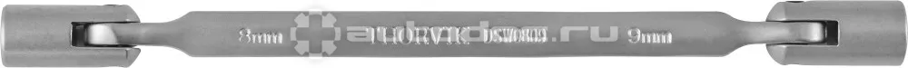 THORVIK Ключ гаечный карданный, 8х9 мм