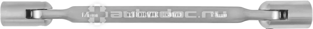 THORVIK Ключ гаечный карданный, 17х19 мм