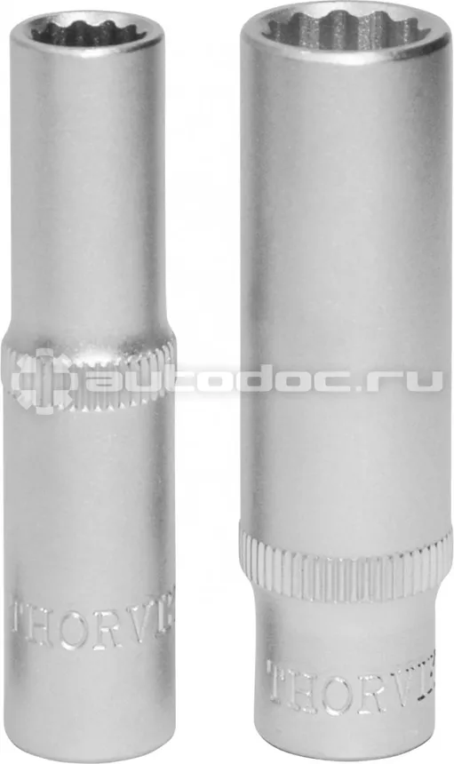 THORVIK Головка торцевая глубокая 12-гранная 1 | 4"DR, 6 мм
