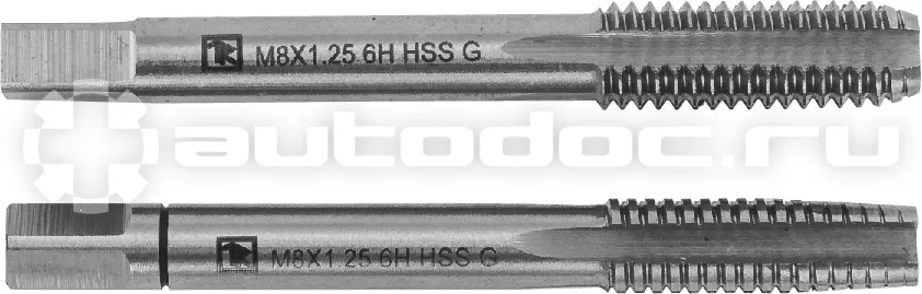 THORVIK MT1415S2 Набор метчиков T-COMBO двухпроходных ручных универсальных М14х1.5, HSS-G, 2 шт.