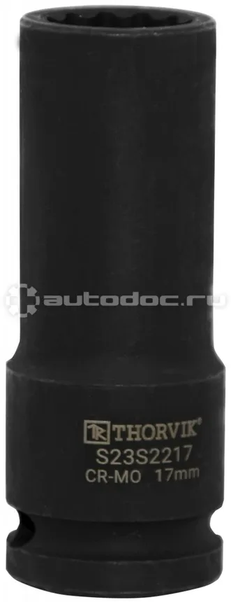 THORVIK S23S2219 Головка торцевая ударная глубокая 12-гранная 1/2"DR, 19 мм