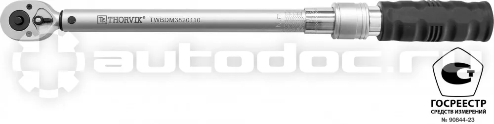 THORVIK TWBDM3820110 Ключ динамометрический двусторонний 3/8"DR, 20-110 Нм
