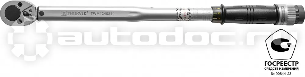 THORVIK TWM1240210 Ключ динамометрический 1/2"DR, 40-210 Нм