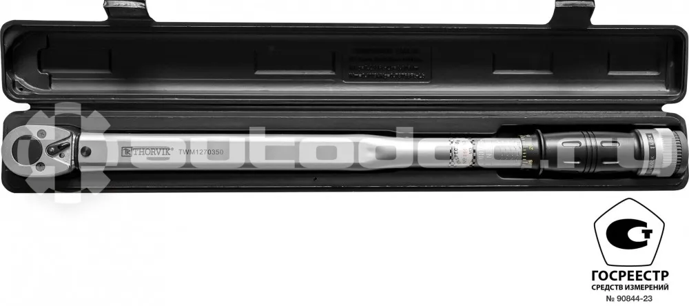 THORVIK TWM1270350 Ключ динамометрический 1/2"DR, 70-350 Нм