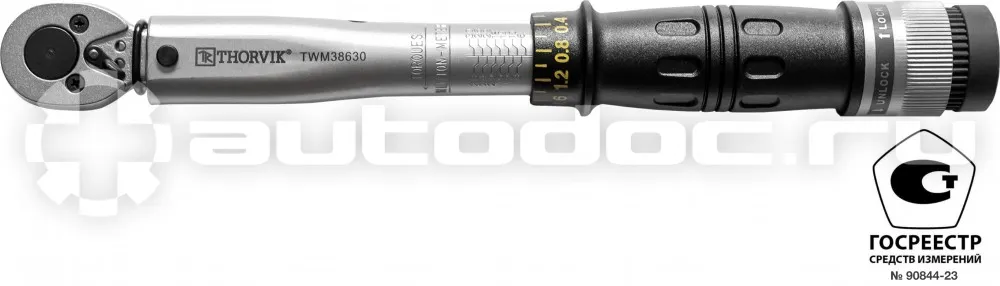 THORVIK TWM38630 Ключ динамометрический 3/8"DR, 6-30 Нм