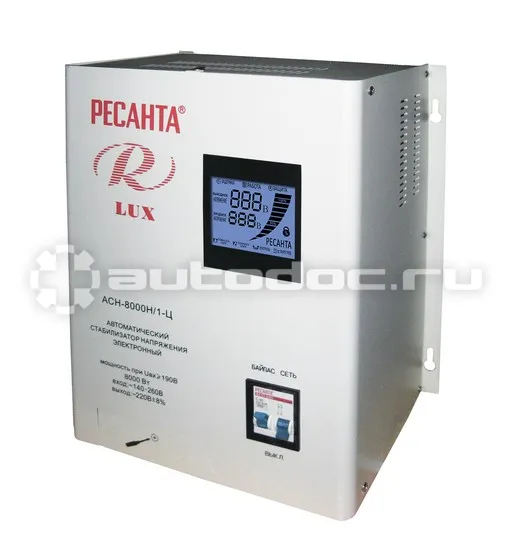 РЕСАНТА АСН-8000 Н | 1-Ц РЕСАНТА Lux Стабилизатор