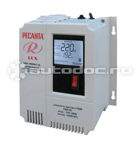 РЕСАНТА АСН-1500Н | 1-Ц Lux Стабилизатор
