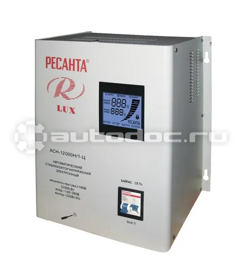 РЕСАНТА АСН-12000 Н | 1-Ц РЕСАНТА Lux Стабилизатор