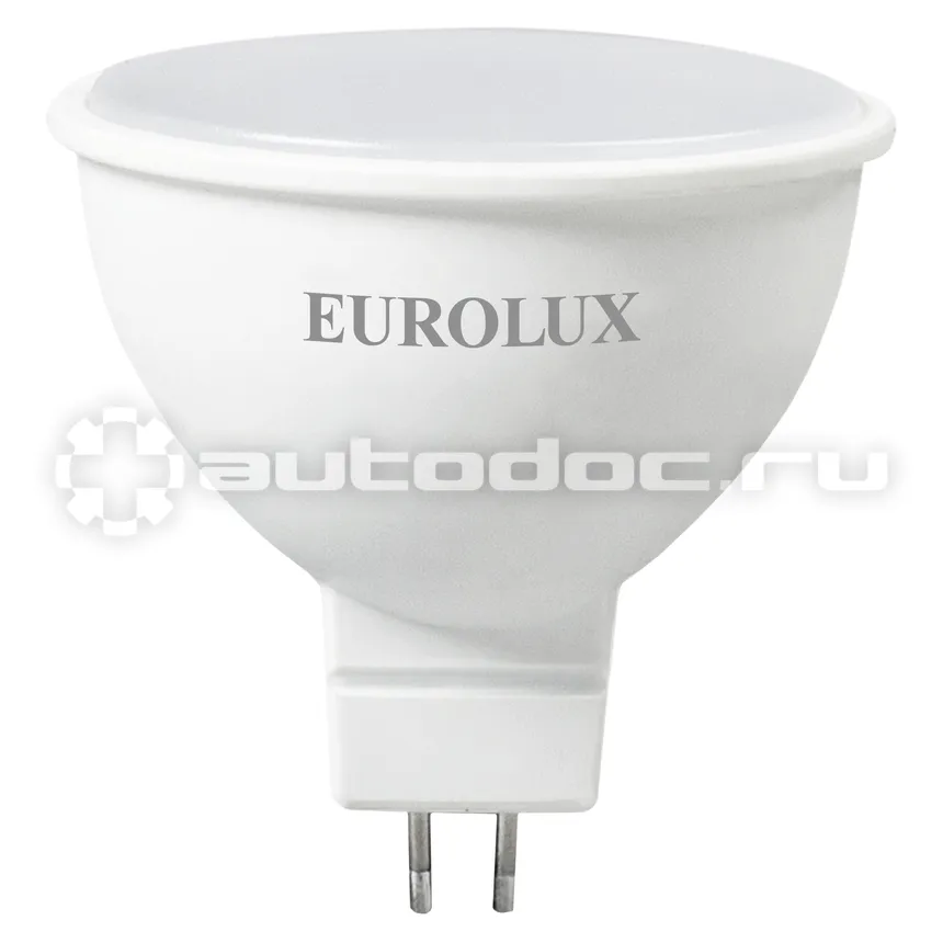 EUROLUX Лампа светодиодная LL-E-MR16-7W-230-4K-GU5.3