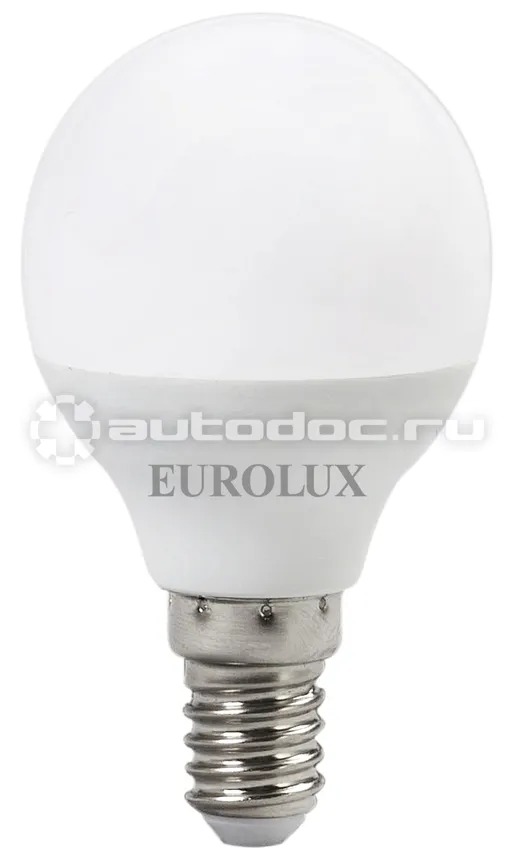 EUROLUX Лампа светодиодная LL-E-G45-7W-230-2,7K-E14