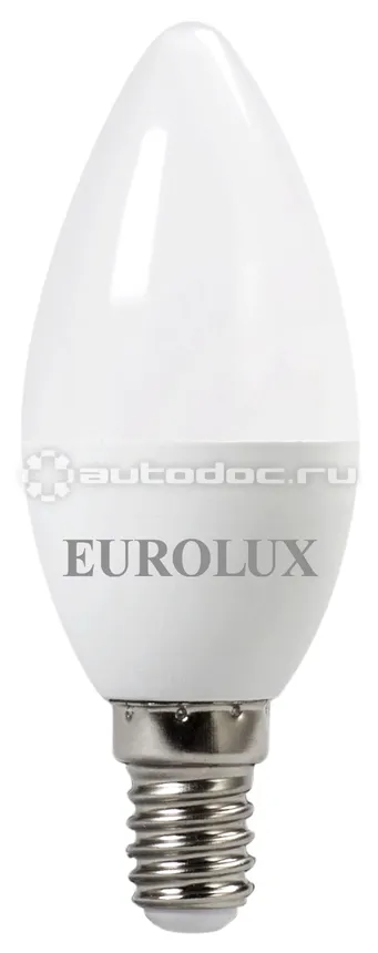 EUROLUX Лампа светодиодная LL-E-C37-7W-230-2,7K-E14