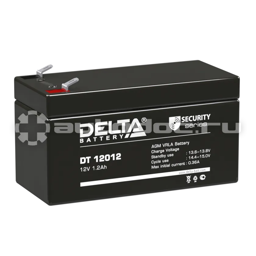 DELTA Аккумулятор 12V 1,2Ah (97х44х57)