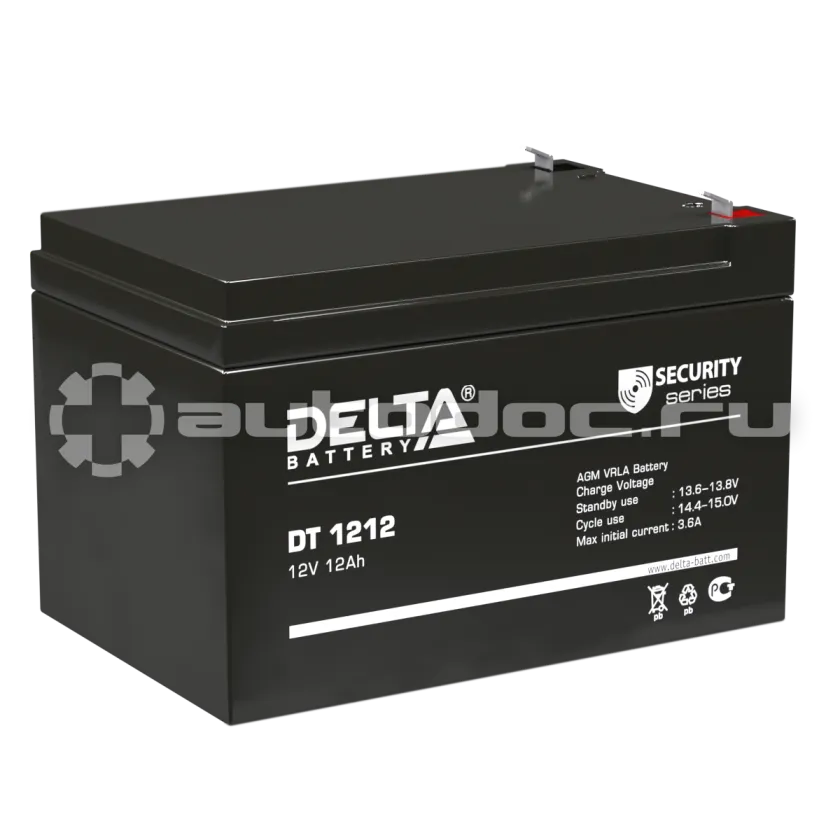 DELTA Аккумулятор 12V 12Ah (151x98x101)