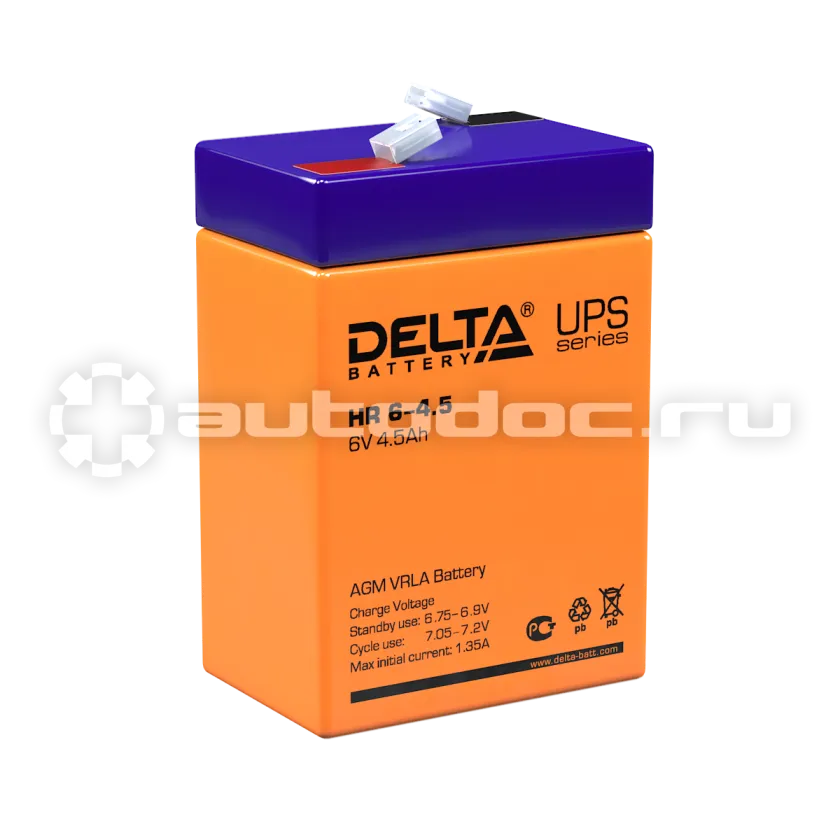 DELTA Аккумулятор 4,5 A
