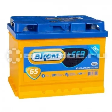 AKOM Аккумулятор EFB 65R 670A 242x175x190