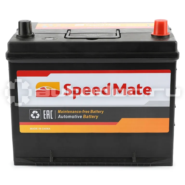 SPEEDMATE Premium 12В 75Ач 630А 270x173x222 /-+/ обратная полярность