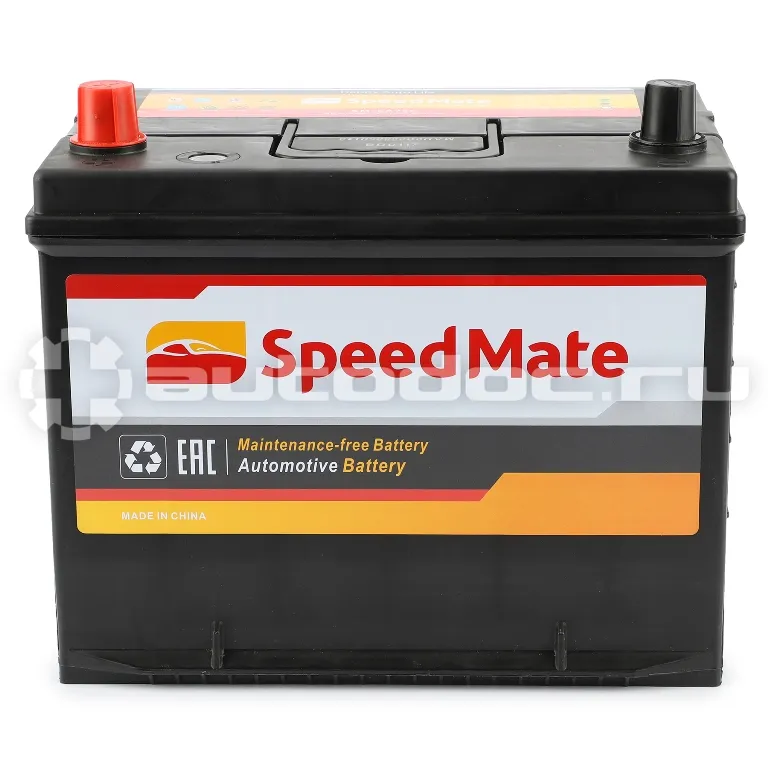 SPEEDMATE Premium 12В 75Ач 630А 270x173x222 /+-/ прямая полярность