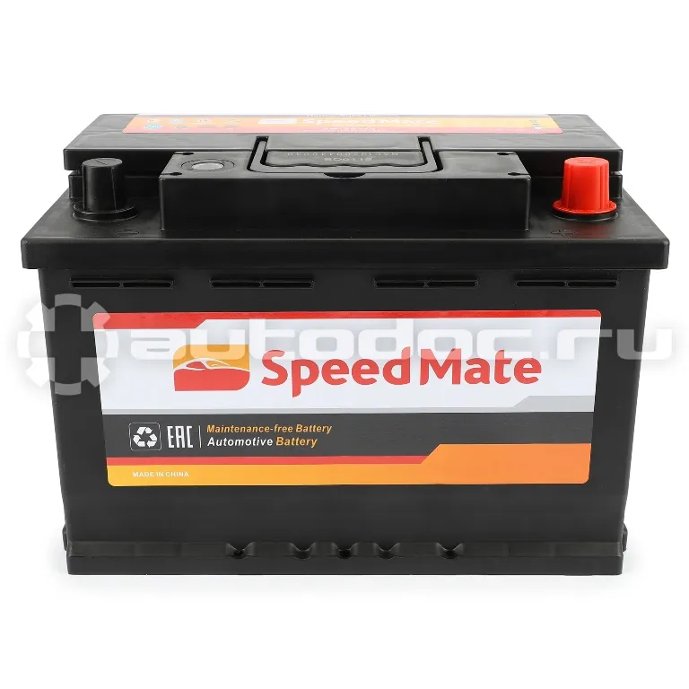 SPEEDMATE Excell 12В 74Ач 680А 278x175x190 /-+/ обратная полярность