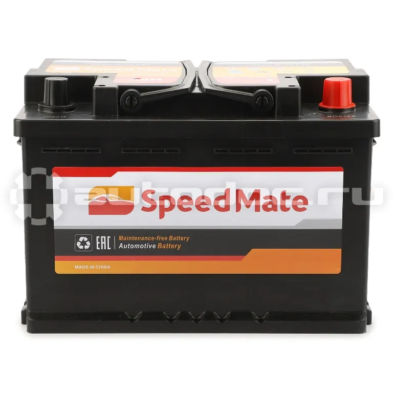 SPEEDMATE АGM 12В 70Ач 760А 278x175x190 /-+/ обратная полярность