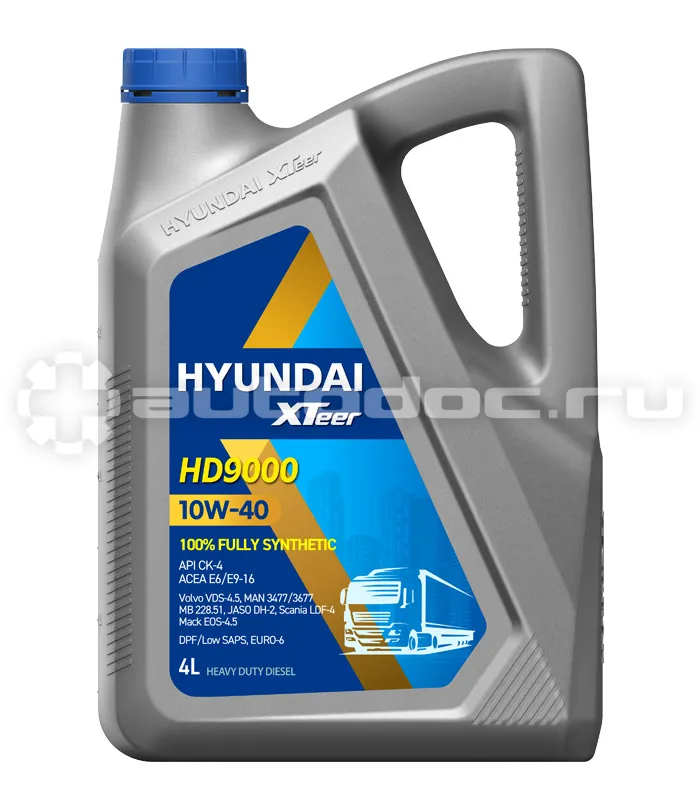 HYUNDAI XTEER HD 9000 E6 CK-4 10W-40