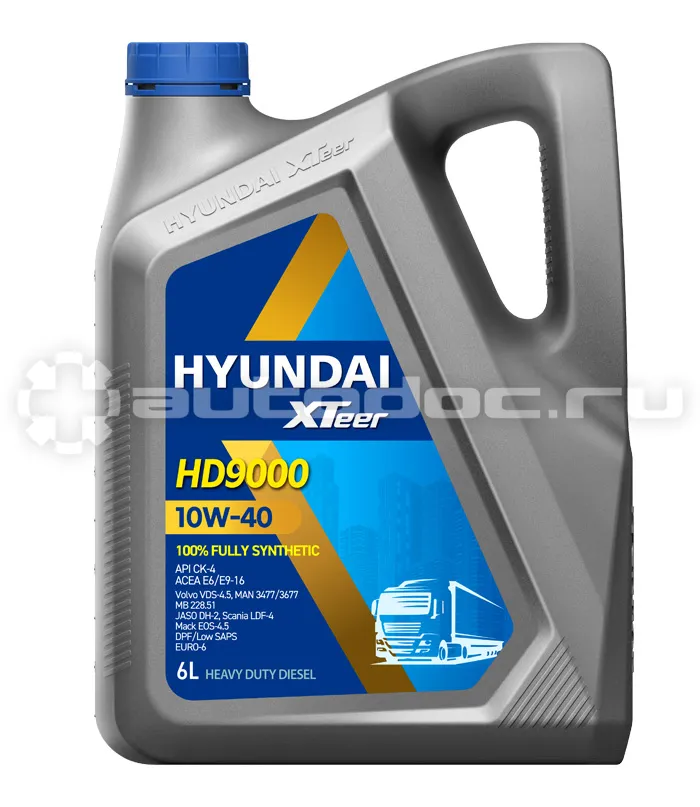 HYUNDAI XTEER HD 9000 E6 CK-4 10W-40