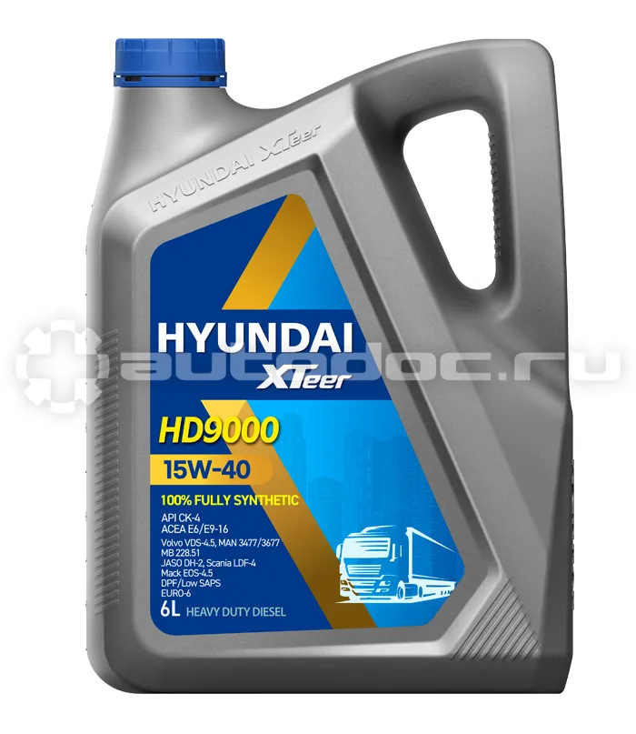 HYUNDAI XTeer HD 9000 E6 | CK-4 15W-40