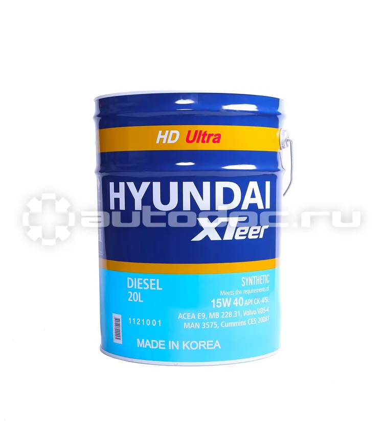 HYUNDAI XTeer HD ULTRA 15W-40