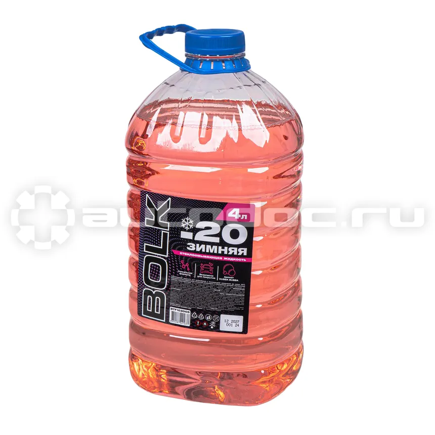 BOLK Жидкость омывателя незамерзающая -20 BOLK Hubba Bubba 4 л BTF103005