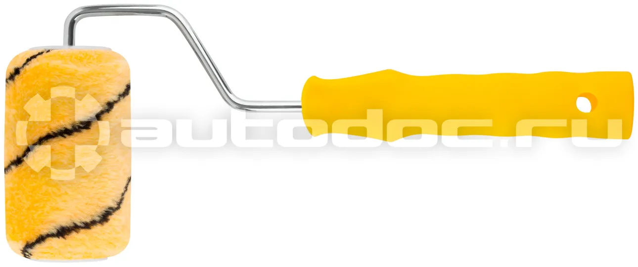FIT TOOL Валик полиакриловый, бежевый с черной полоской, диам. 40/61 мм; ворс 10,4 мм, 100 мм