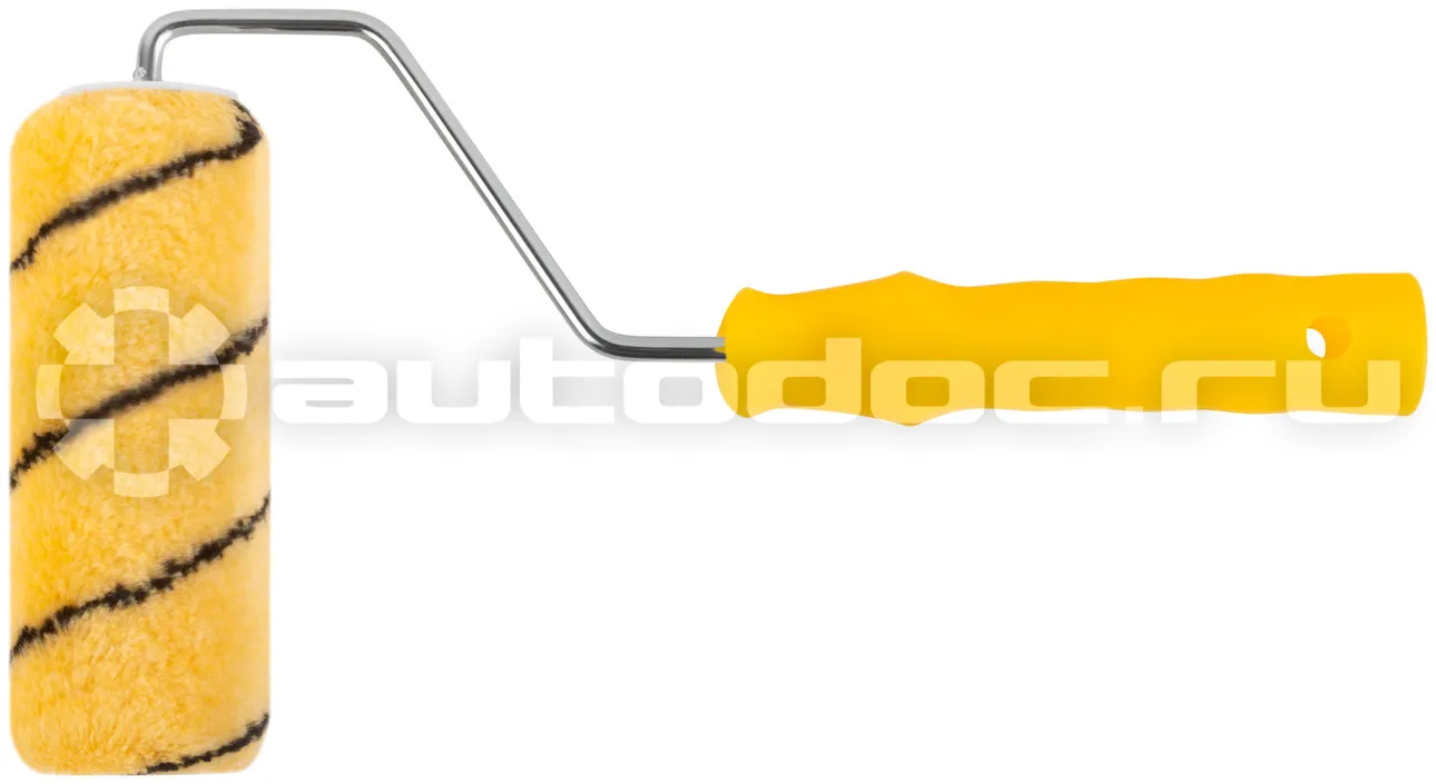 FIT TOOL Валик полиакриловый, бежевый с черной полоской, диам. 40/61 мм; ворс 10,4 мм, 150 мм