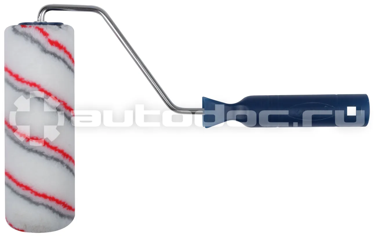 FIT TOOL Валик полиакриловый, белый со спиральными полосами, каркасн.сист., диам.40/64 мм, ворс 12 мм, 180 мм