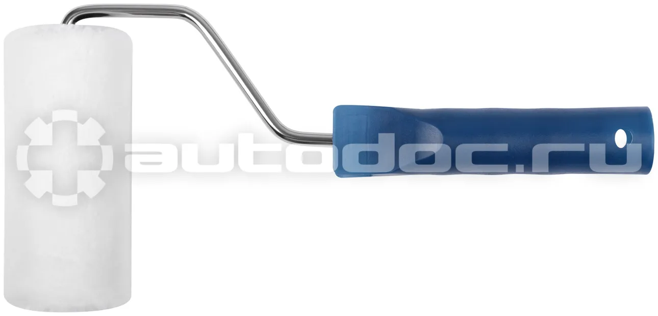 FIT TOOL Валик велюровый, диаметр 40/48 мм, бюгель 6 мм, ворс 4 мм, белый, 100 мм