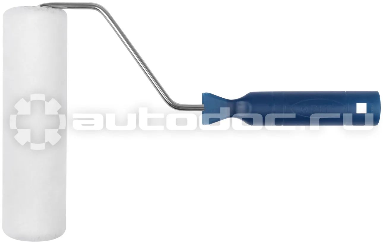 FIT TOOL Валик велюровый, диаметр 40/48 мм, бюгель 6 мм, ворс 4 мм, белый, 180 мм