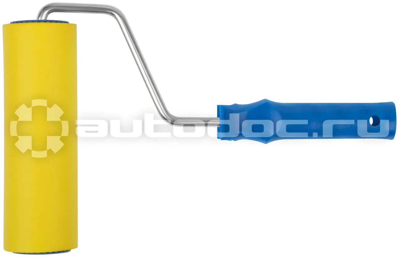 FIT TOOL Валик прижимной для обоев резиновый, большой диаметр, Профи 180 мм