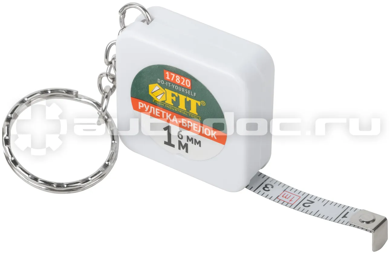 FIT TOOL 17820 Рулетка-брелок
