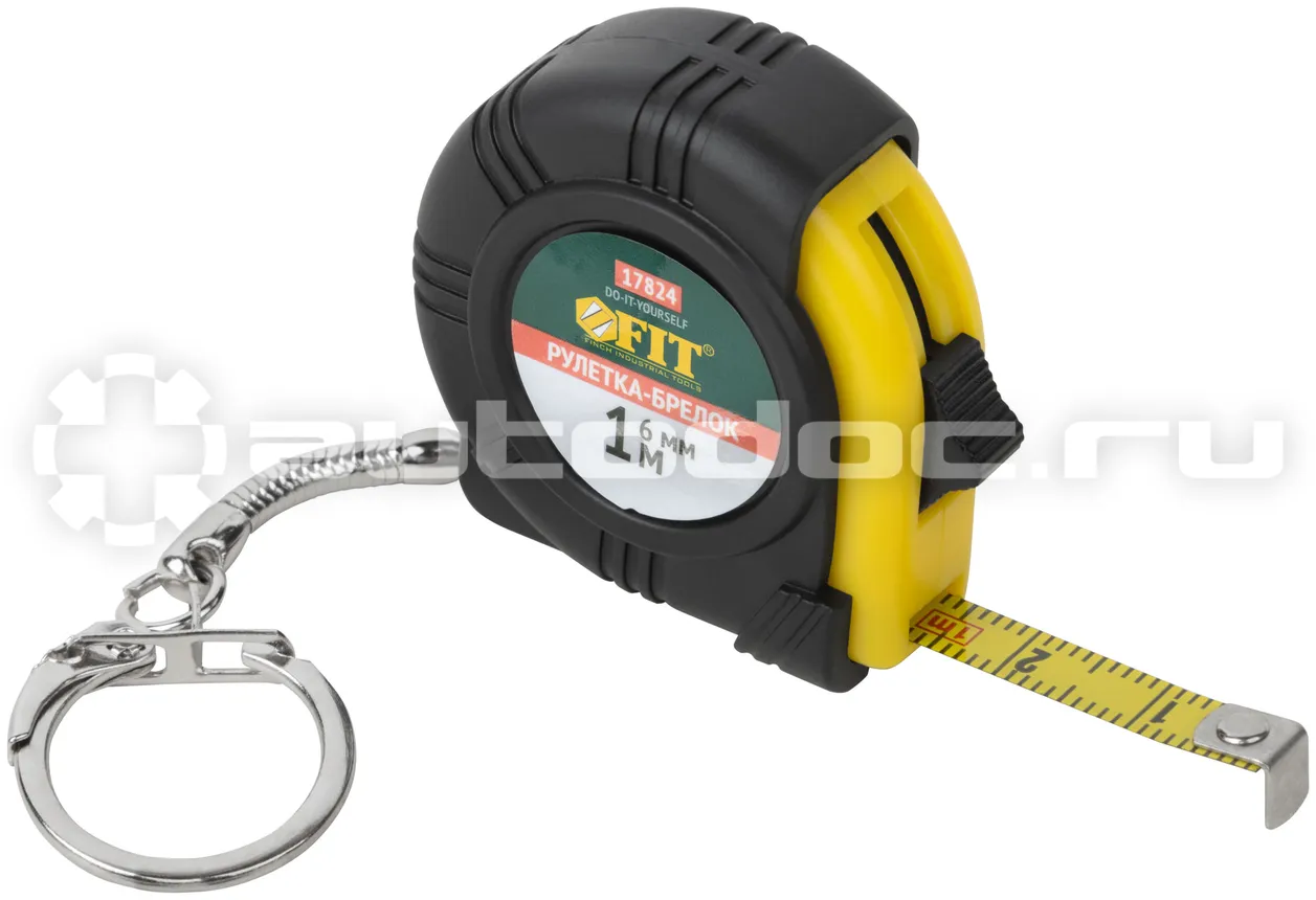 FIT TOOL 17824 Рулетка-брелок