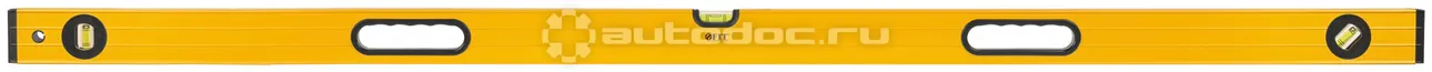 FIT TOOL Уровень "Янтарь", 3 глазка, ручки, усиленный корпус, фрезер. рабочая грань, шкала 1500 мм