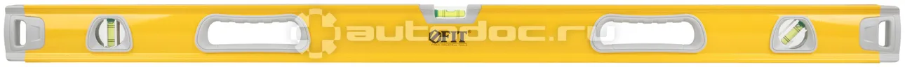 FIT TOOL Уровень "Эталон", 0,5 мм/м, 3 глазка, зеркало, усил. корпус, фрезер. раб. грани, магниты, ручки, Профи 1000 мм