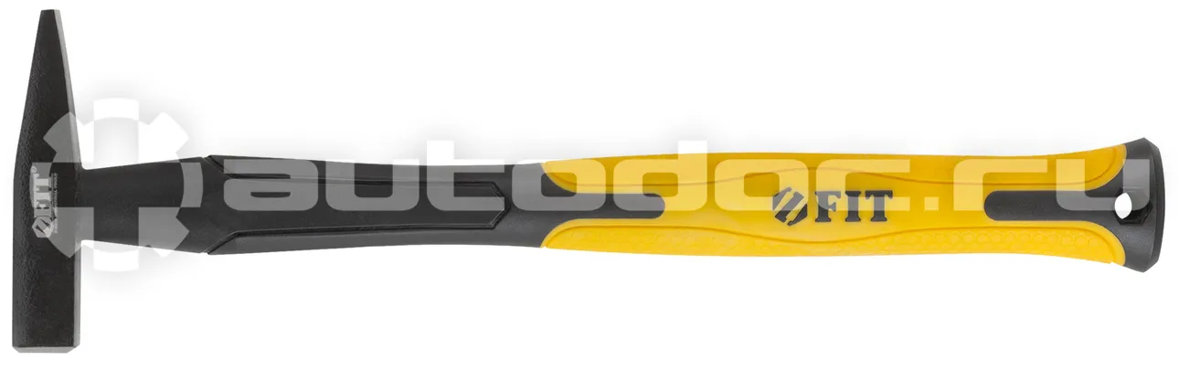 FIT TOOL Молоток кованый, фиберглассовая усиленная ручка, Профи  100 гр.